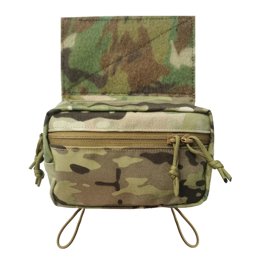 SS Style SACK Pouch Mk3 MK4 Abdominal Dump Drop Pouch Fanny Pack for Tactical Vest Plate Carrier Chest Rig Accessory