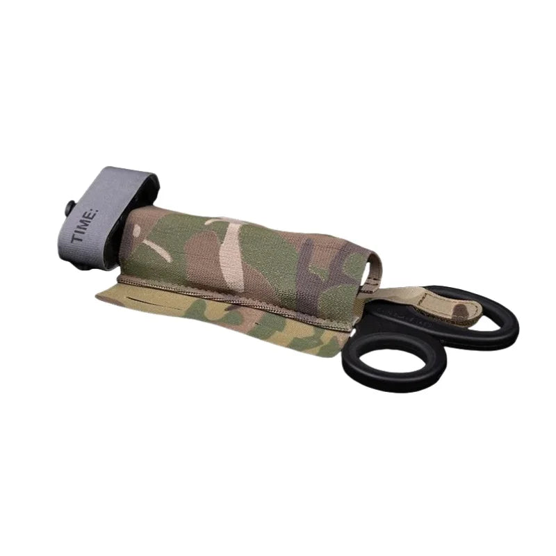 Compact MOLLE First Aid Pouch | EDC Organizer Pouch | Outdoor Emergency Kit Accessory Holder