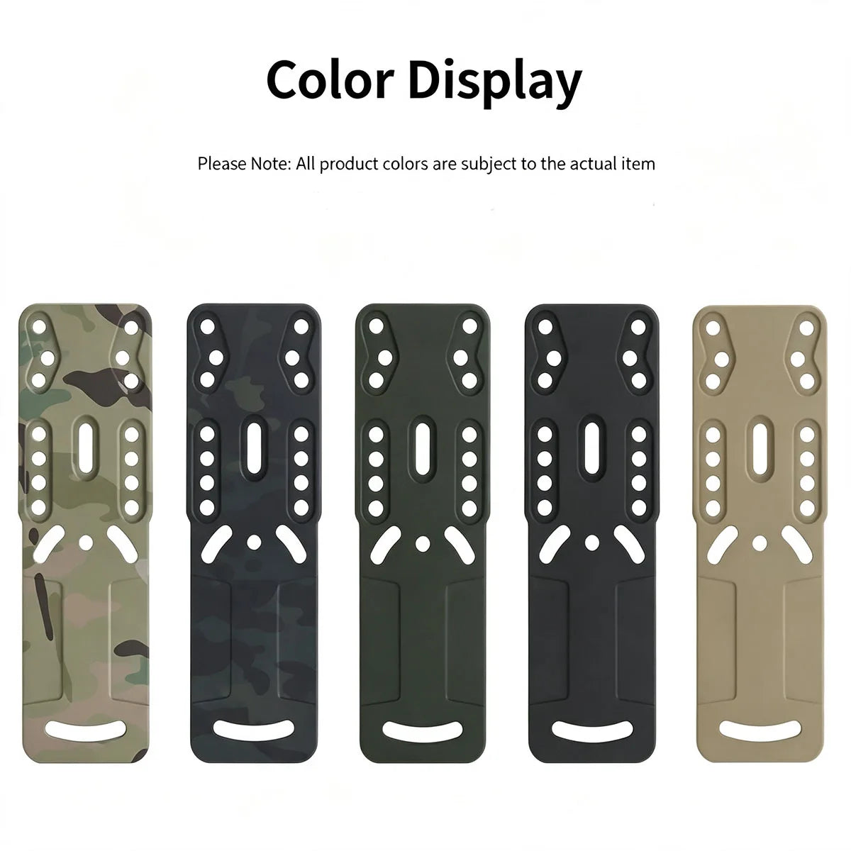 Short Modular Holster Adapter Tactical Holster Mount Gear Accessory MOLLE Compatible Pistol Holster Attachment for Tactical game