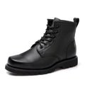 Cow Leather Hiking shoes Men's breathable hunting Boots Tactical Desert Combat Male trekking Women black Sneakers Ankle Boots
