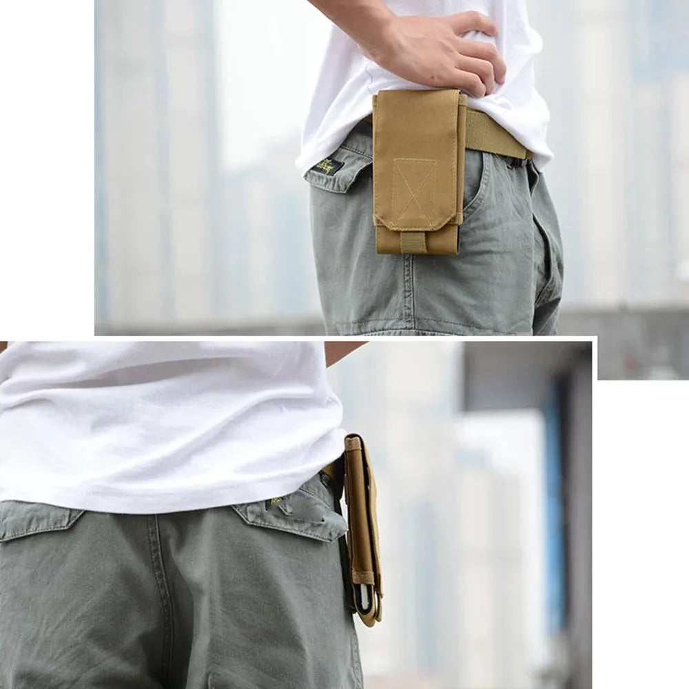 Tactical Molle Carrying Bag Small Items Hunting Shooting Outdoor Camping EDC Tool Bag Small Bag Waist Bag Mobile Phone Pouch