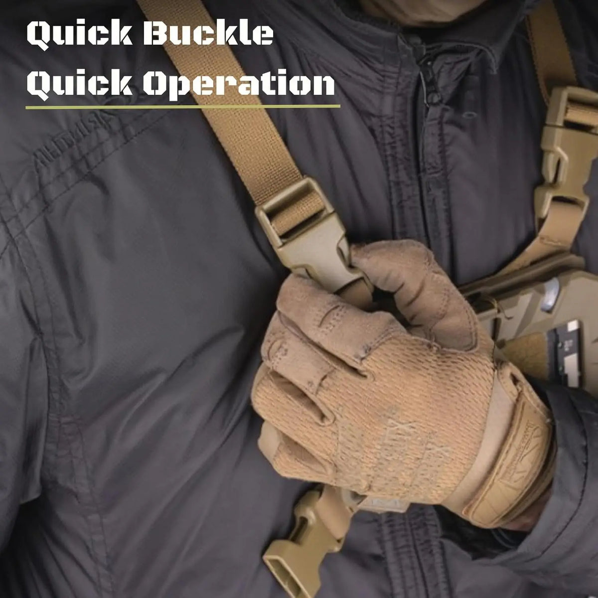 Tactical Molle Phone Pouch Foldable Navigation Board Holder Chest Rig Accessory for Hunting Airsoft Gear
