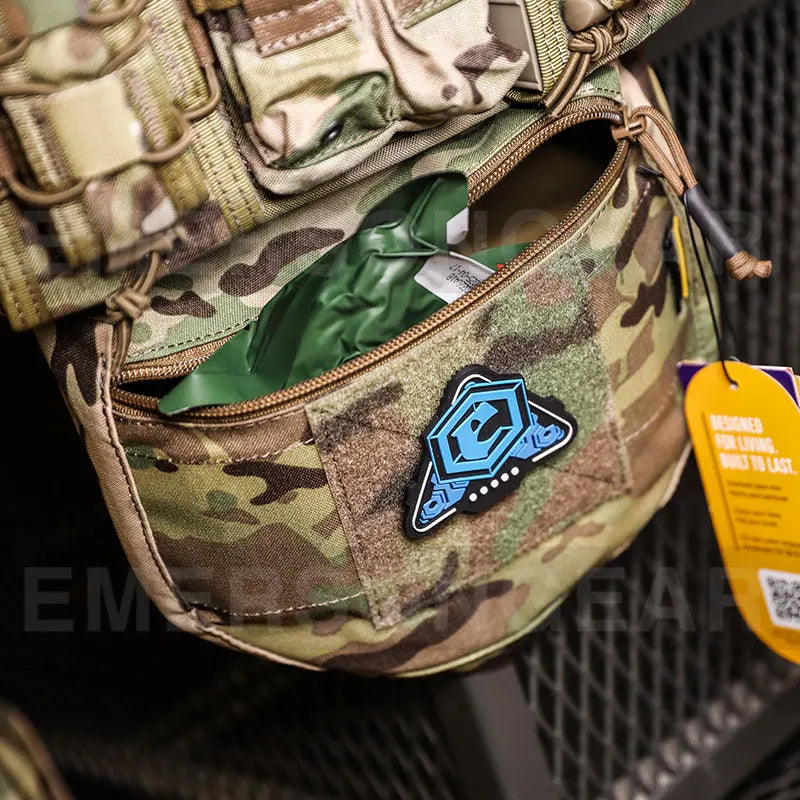 Emersongear Armor Carrier Drop Pouch Plate Carrier Pouch Camouflage MOLLE For MVS Waist Bag Emerson EM9283 Hunting Combat
