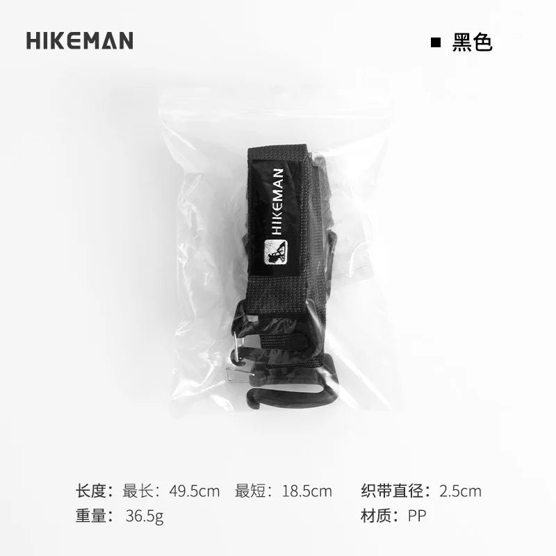 1PC Outdoor Luggage Strap Camping and Travel Equipment Adjustable Plug-In-Buckle Fixed Packing Strap