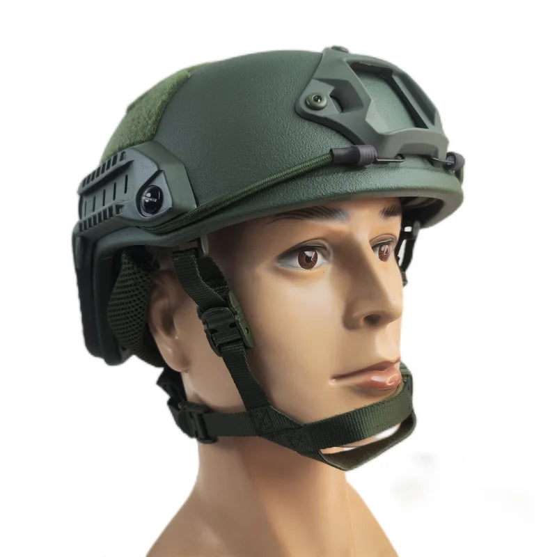 Tactical Helmet MICH FAST 2000B Helmet ACH High Cut Wendy's Suspension Pad Helmet Impact Resistant Fragments Safety Helmet