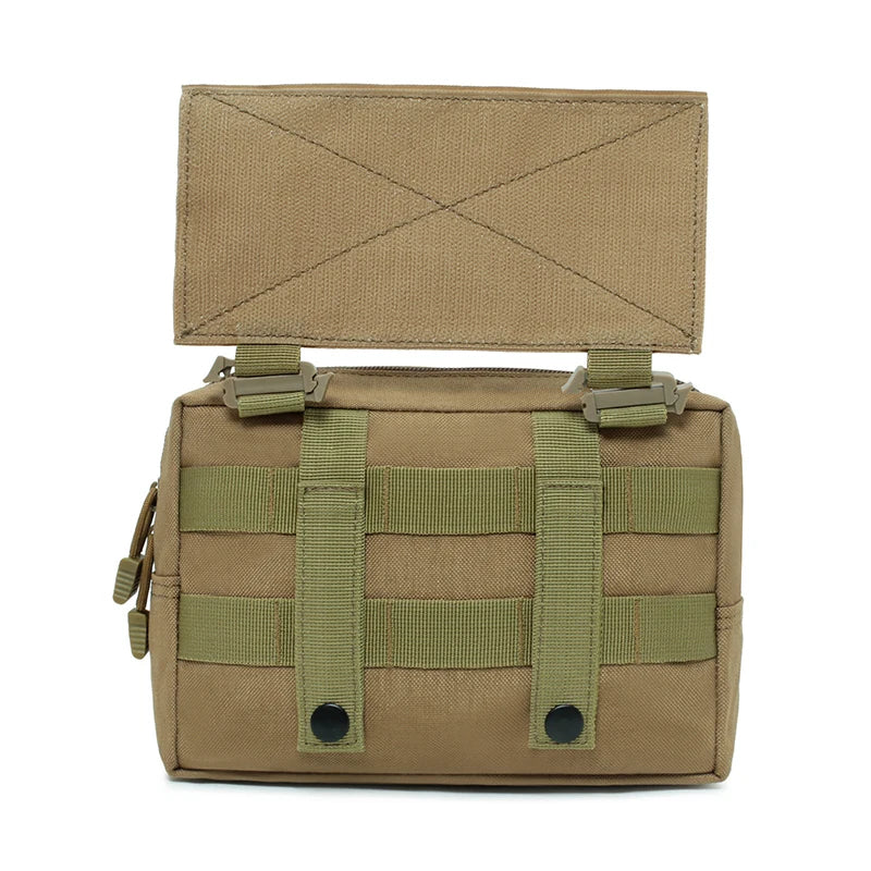 Outdoor Sports Molle EDC Pouch Dump Drop Pouche Organizer D3 Chest Rig MK3 Vest Accessories Bag Multi-Purpose Tool Kit EDC Bag