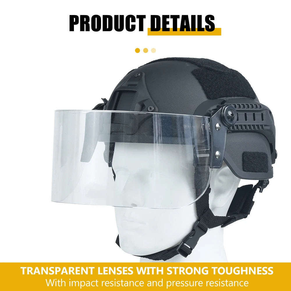 New Tactical Helmet Face Mask Sets Kids MICH2000 Airsoft Fast MH Helmet CS Game Lightweight Adjustable Protect Equipment