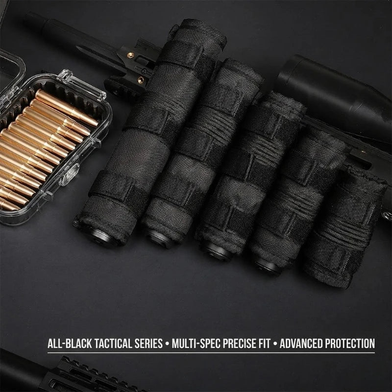 9 Inch Suppressor Cover 4 5 6 7 9 Inch Heat Resistant Burn Proof Microfiber Tactical Suppressor Wrap for Hunting Shooting Rifle