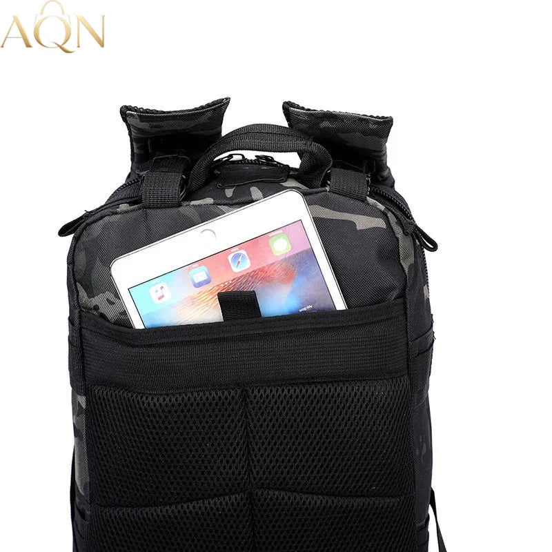 AQN 40L Tactical Backpacks Man Traveling Bags Survival Outdoor 3P Assault Pack Hiking Trekking Hunting Bag Military Grade Bag