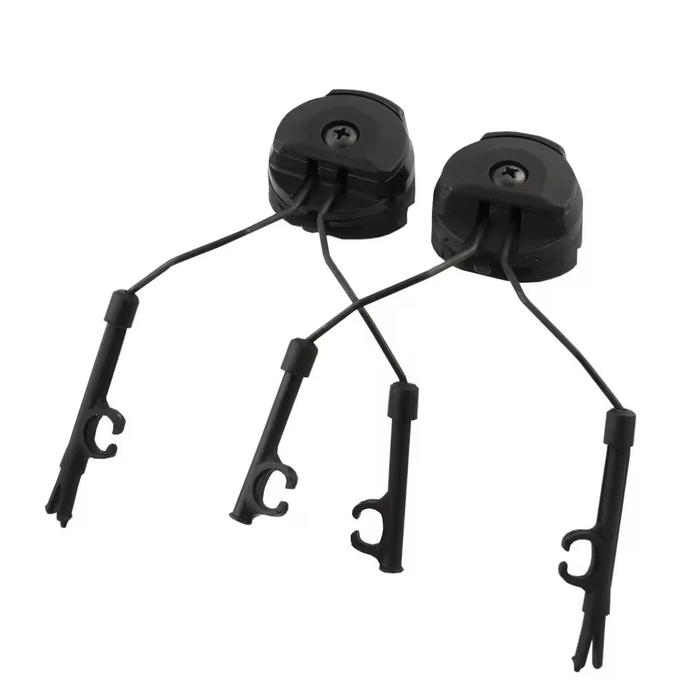 Tactical Headset Bracket Fast Ops Core Helmet ARC Rail Adapter Set fit for Comtac II Series Noise Cancelling Headset