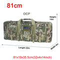 LQARMY 32 38 42 48 inch Tactical Double Rifle Case Molle Rifle Bag Sniper Airsoft Gun Case Backpack Hunting Gun Holster