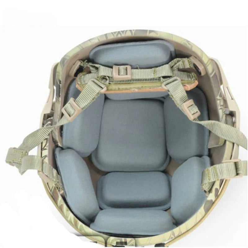 Tactical Helmet Replacement Pads Foam Soft Cushion Protective Pad Universal Helmet Protection Pad Military Helmet Accessory