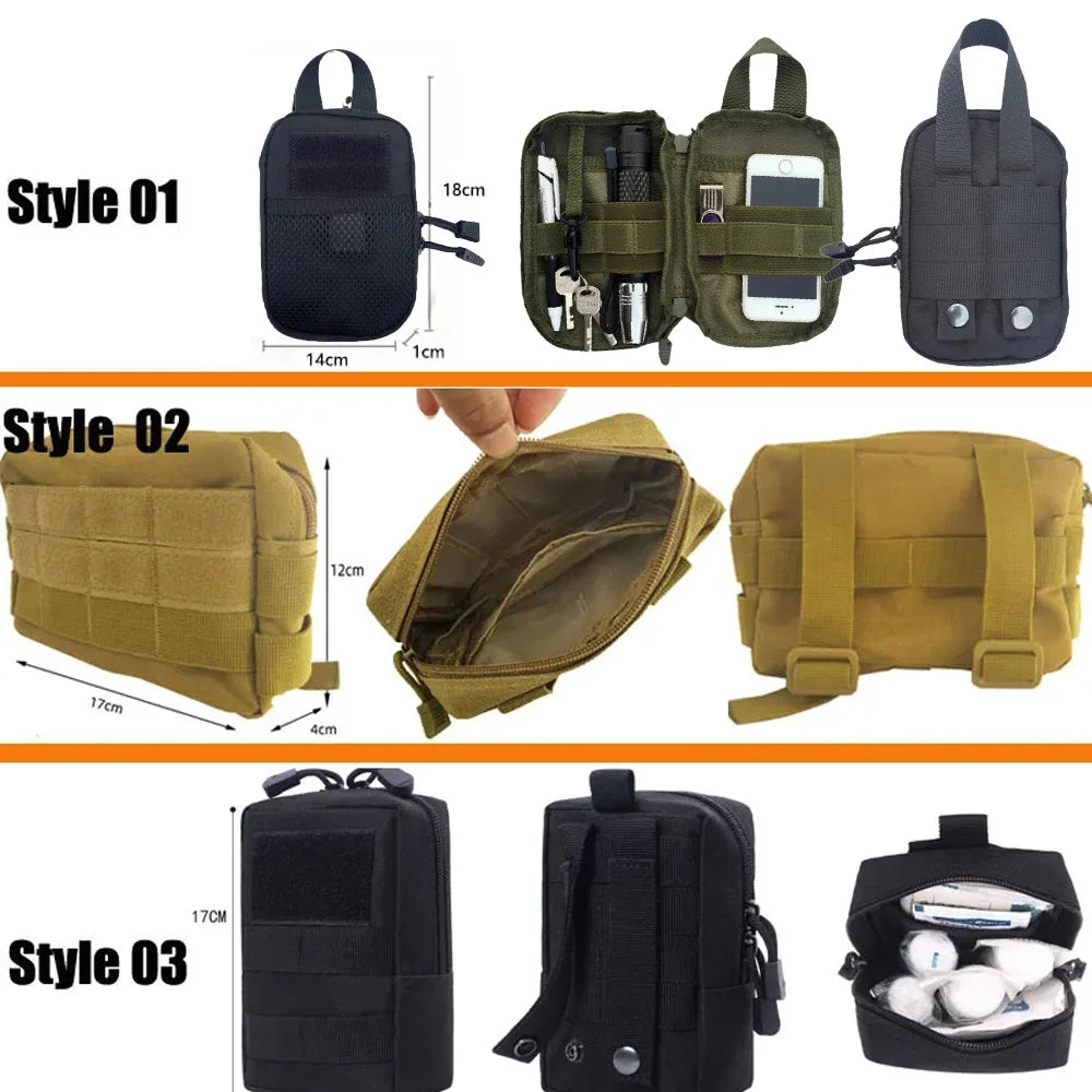 Outdoor Camping Trauma First Aid Kit Multifunctional Equipment Survival Tool Kit Wilderness Survival Emergency Kit