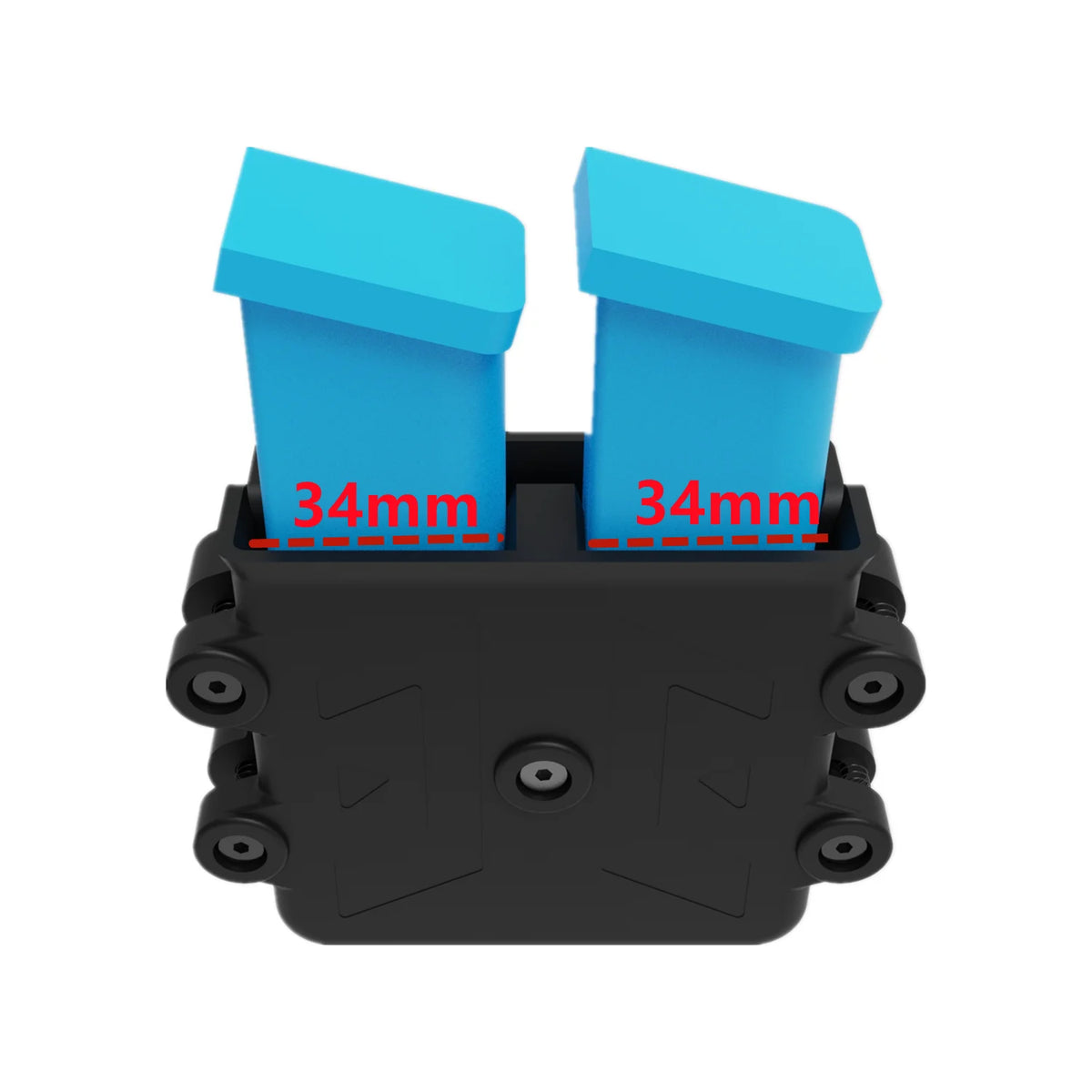 Universal  Magazine Pouch  9mm 10mm .40 .45 Caliber Dual & Single Stack Magazine  holster   belt clip Mag pouch、