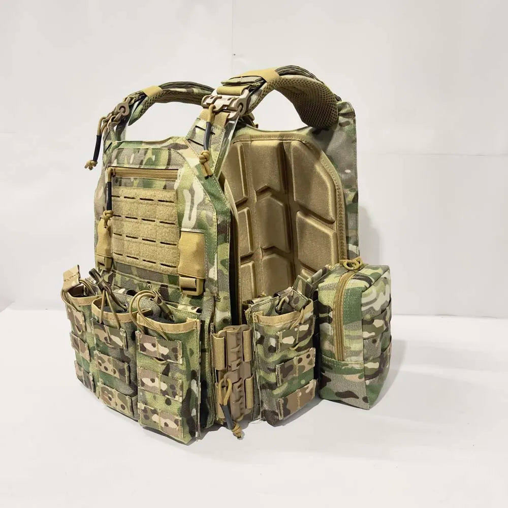 Outdoor Hunting New 1000D Tactical Vest 6094 Seal Vest JPC Quick Vest Protective Off Field Manga Exhibition Training Equipment