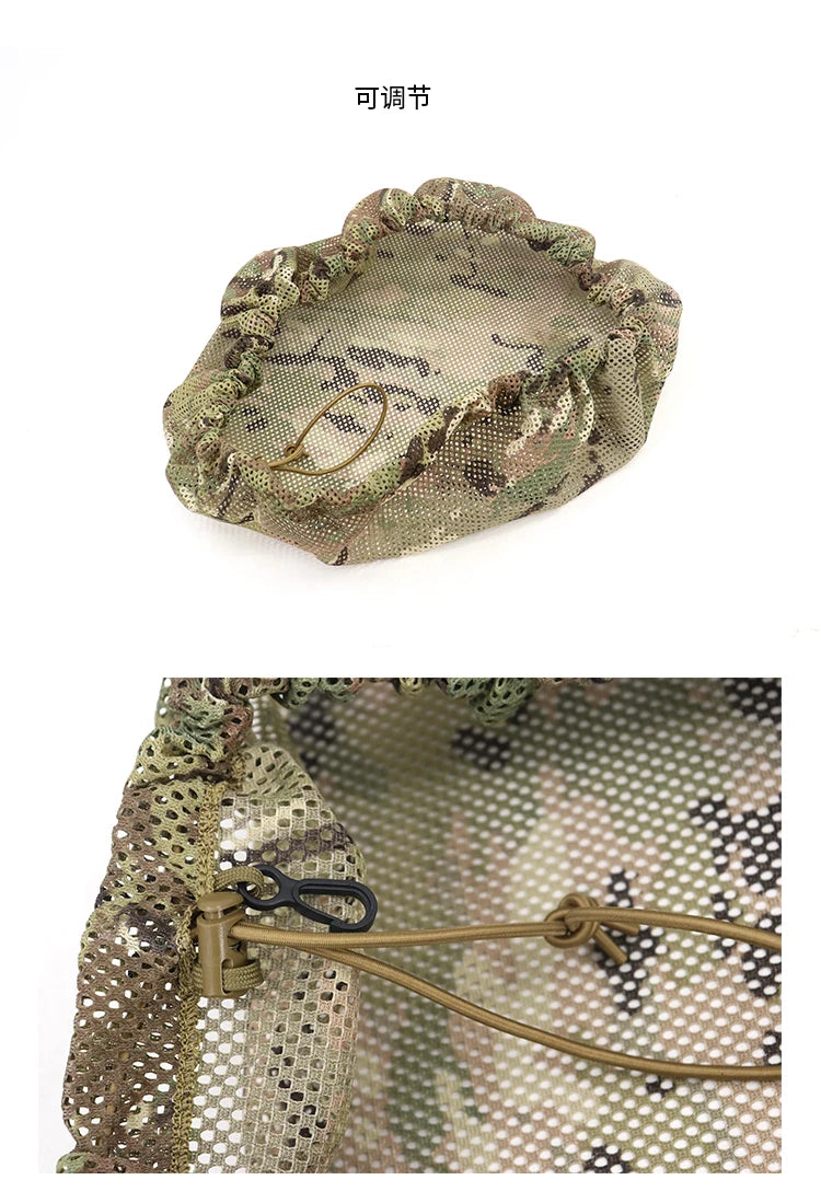 Israel  Mitznefet Helmet Mesh Cover Outdoor Sports Tactical Hiding Hat