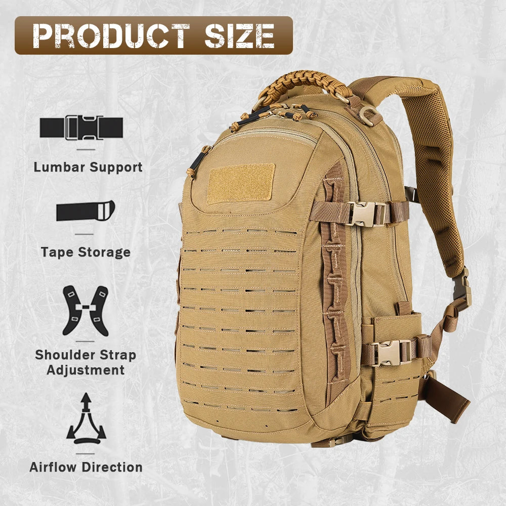 VOTAGOO DA Dragon Egg 2nd Gen Travel Backpack Outdoor Mountaineering Camping Hiking Tactical Military Camouflage Bag