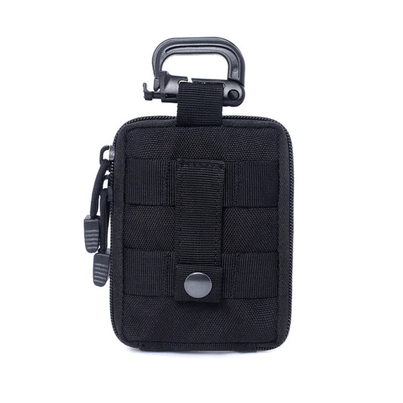 Tactical Wallet EDC Pouch Zipper Pack Multifunctional Bag Key Card Case Outdoor Sports Coin Purse Hunting Bag