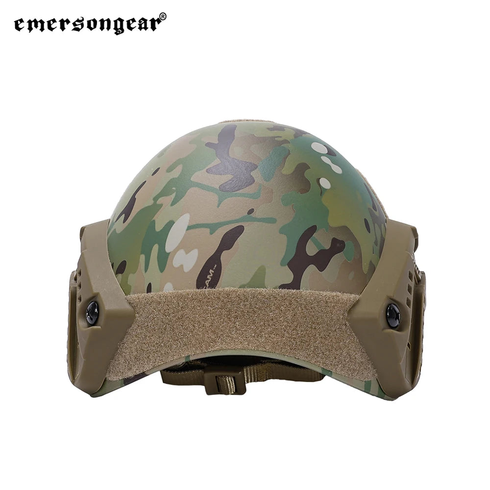 Emersongear FAST Tactical Helmet Airsoft Combat ABS Lightweight Safety Protective Gear for Shooting Sports EM8812