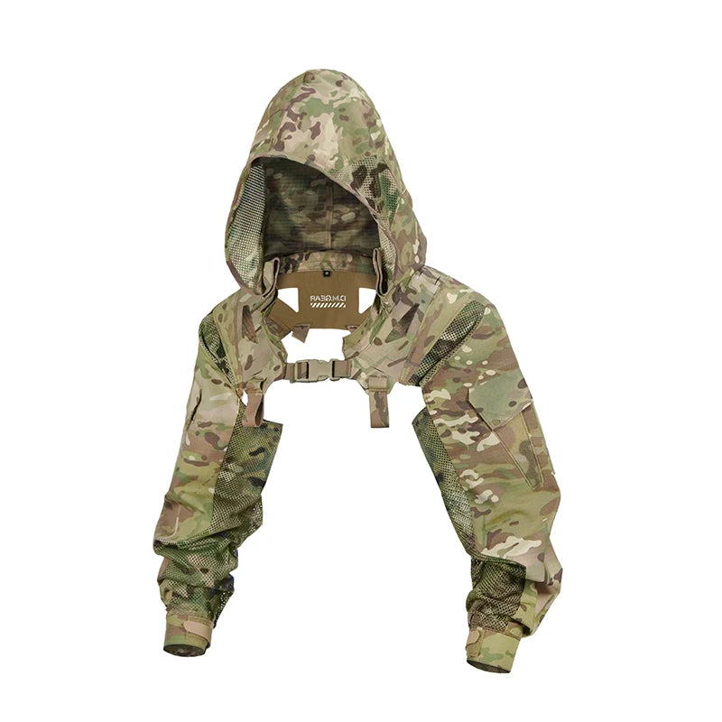 DMgear Original Design Tactical Coat Jacket Hood Long Sleeve Camouflage Clothing Breathable Comfortable Hunting Outdoor