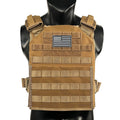Lightweight hunting vest MOLLE expansion system, quick detachable waist, adjustable shoulder straps, Magic Sticky strap