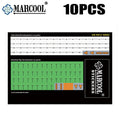 MARCOOL 10PCS Hunting Riflescopes Sight Turret & Side Adjustment Scale Count Label Sticker Scope Stickers