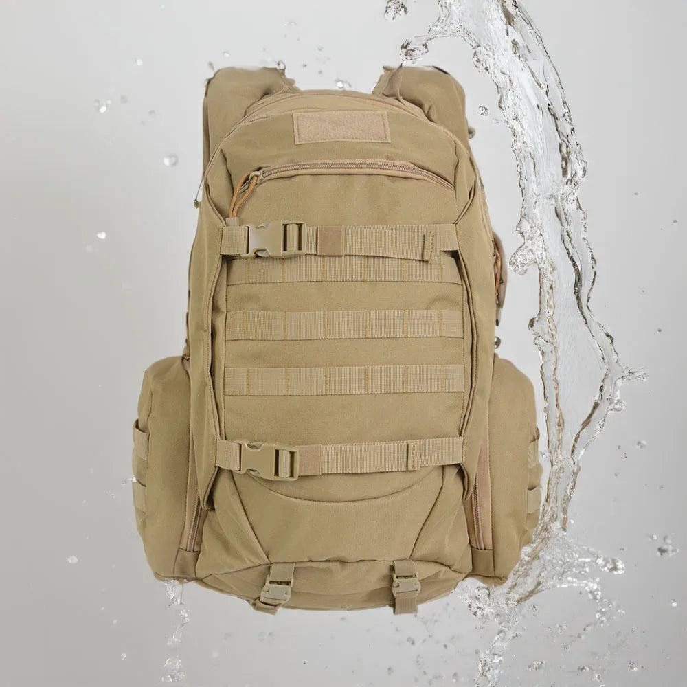 45L Waterproof Fishing Hunting Backpack Outdoor Rucksacks Tactical Sports Camping Hiking Trekking Bags