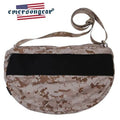Emersongear Tactical Side Carry Messenger Bag Waterproof Camo Shoulder Crossbody Backpack Cycling Camping Students Outdoor Nylon