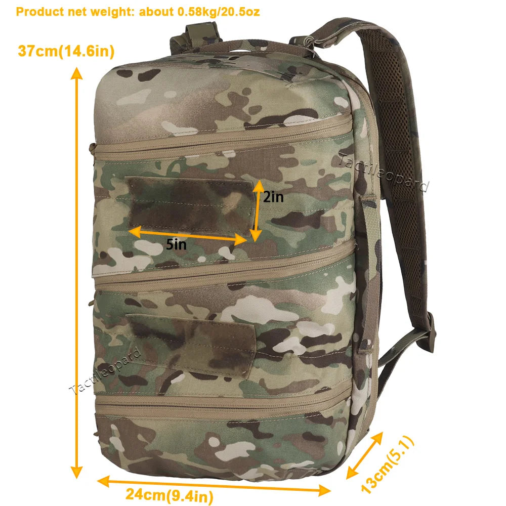 Tactical Delta Bag Compact Assault Medical Commuter Backpack Outdoor First Aid Pocket Portable IFAK GP Pouch Hunting SS Style