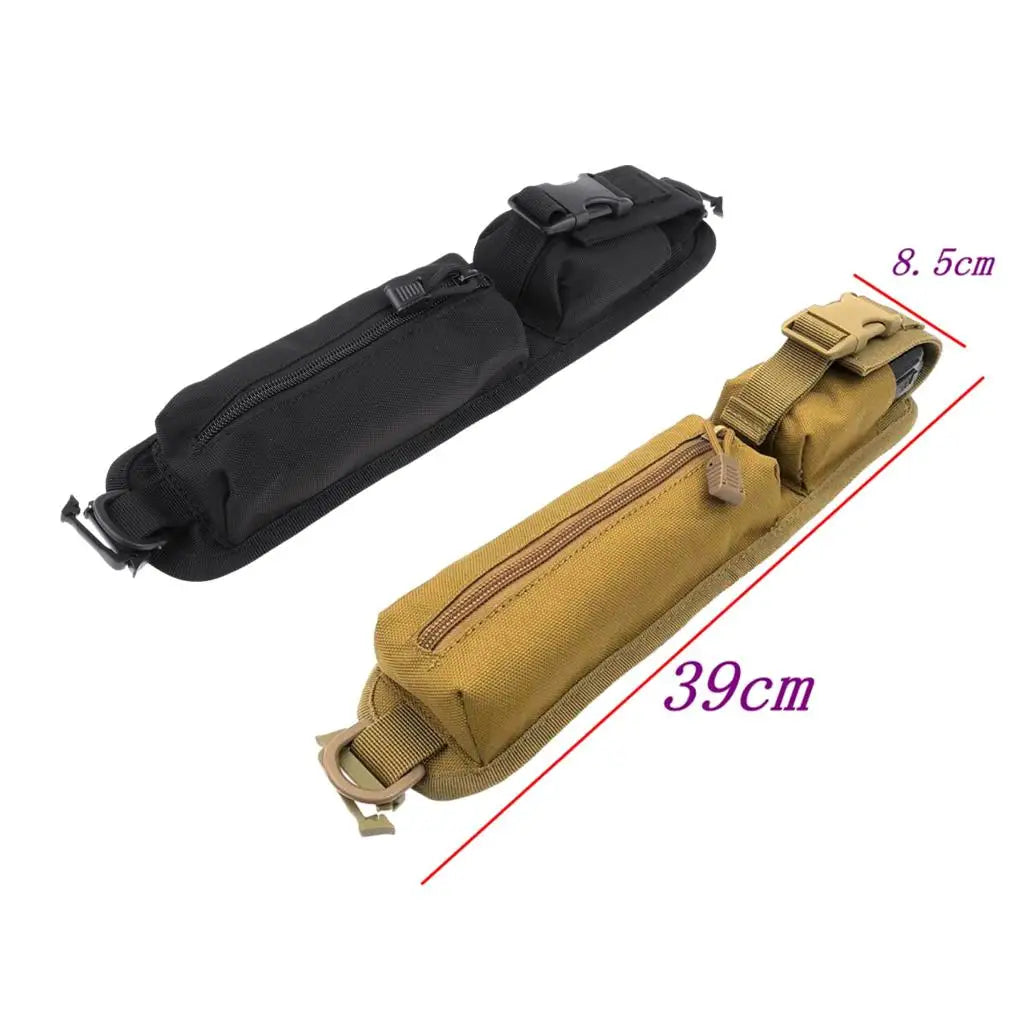 Phone Pouch Nylon Molle Compact Bag Clip on Pack Utility Pouches for Backpack Strap Outdoor Use