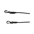 Tactical Helmet Accessory Kit with Adjustable Elastic Rope and Mounting Bracket for FAST SF Compatible with FAST SF