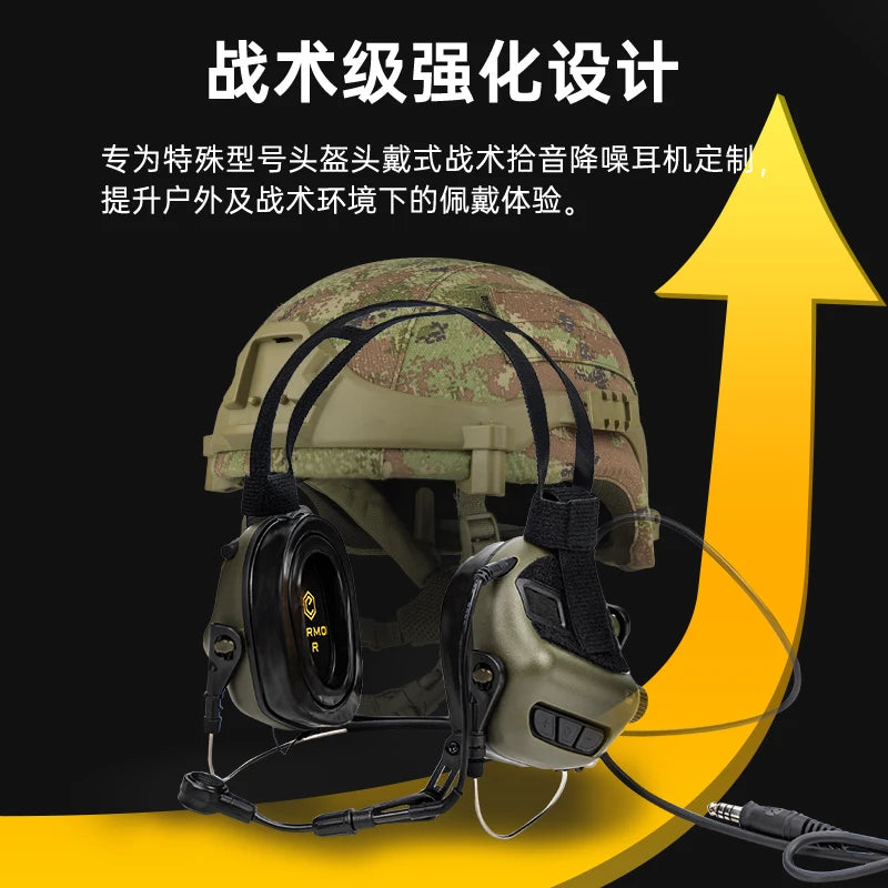Tactical Earphones M17 Bracket Hook&loop Accessories M31/32/33