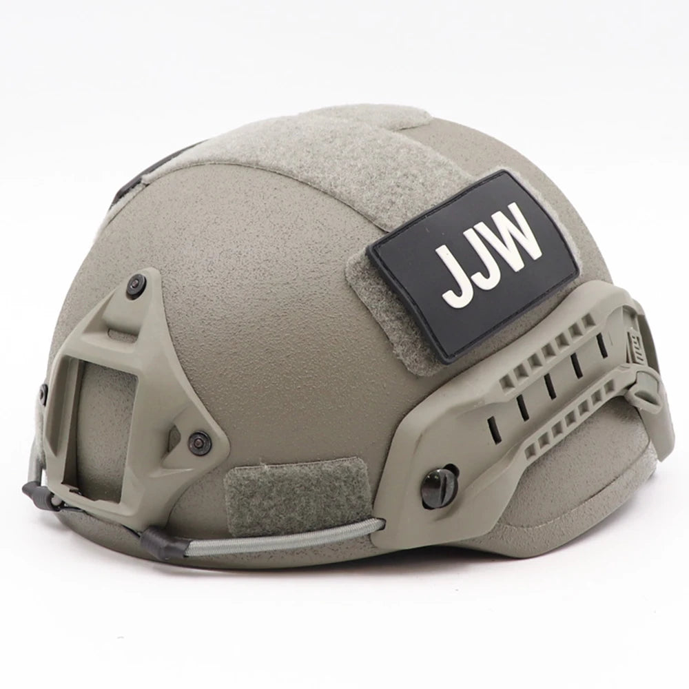 MICH2002 Fiberglass Riot Tactical Helmet - Outdoor Training, Field Exercise & Adventure Gear | Civilian Protection