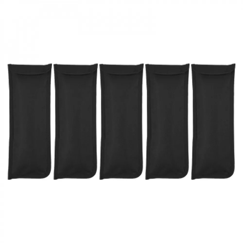 5PCS Camping Tent Stake Bag Oxford Cloth Ground Nails Storage Bag Outdoor Storage Bag Portable Handheld Tool Bag Accessories