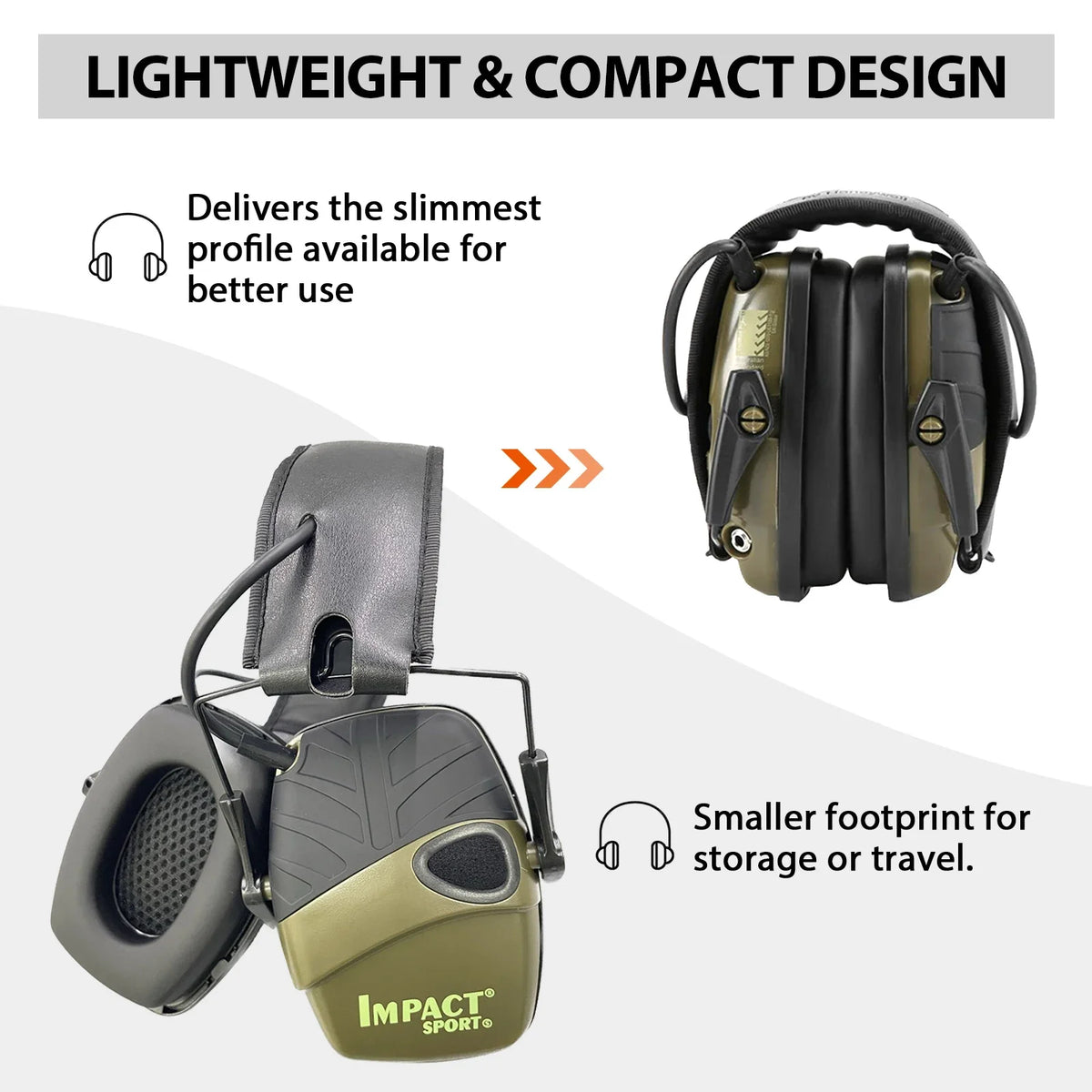 Impact Sport Tactical Headset for Helmet Shooting Noise Canceling Hearing Protection Tactical Headset