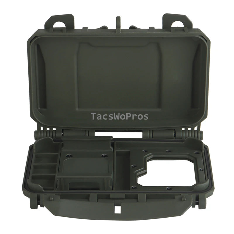 Tactical MOLLE Mobile Phone Box V2/V2 Plus Hunting Vest Plate Carrier Navigation Board CS Airsoft Paintball Wargame Phone Holder