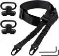 2 Points Extra Long Rifle Sling Two Point Traditional Gun Slings Standard Strap With Metal Hook QD Sling for Outdoor Sports