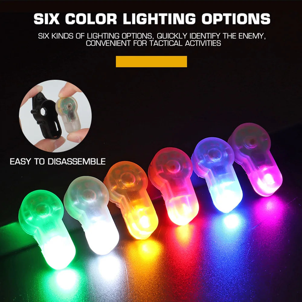 Tactical Signal Light Helmet Light Safety Flashing For Bike Sports Driving Helmet Signal Lamp Hunting CS Militar Signal Light