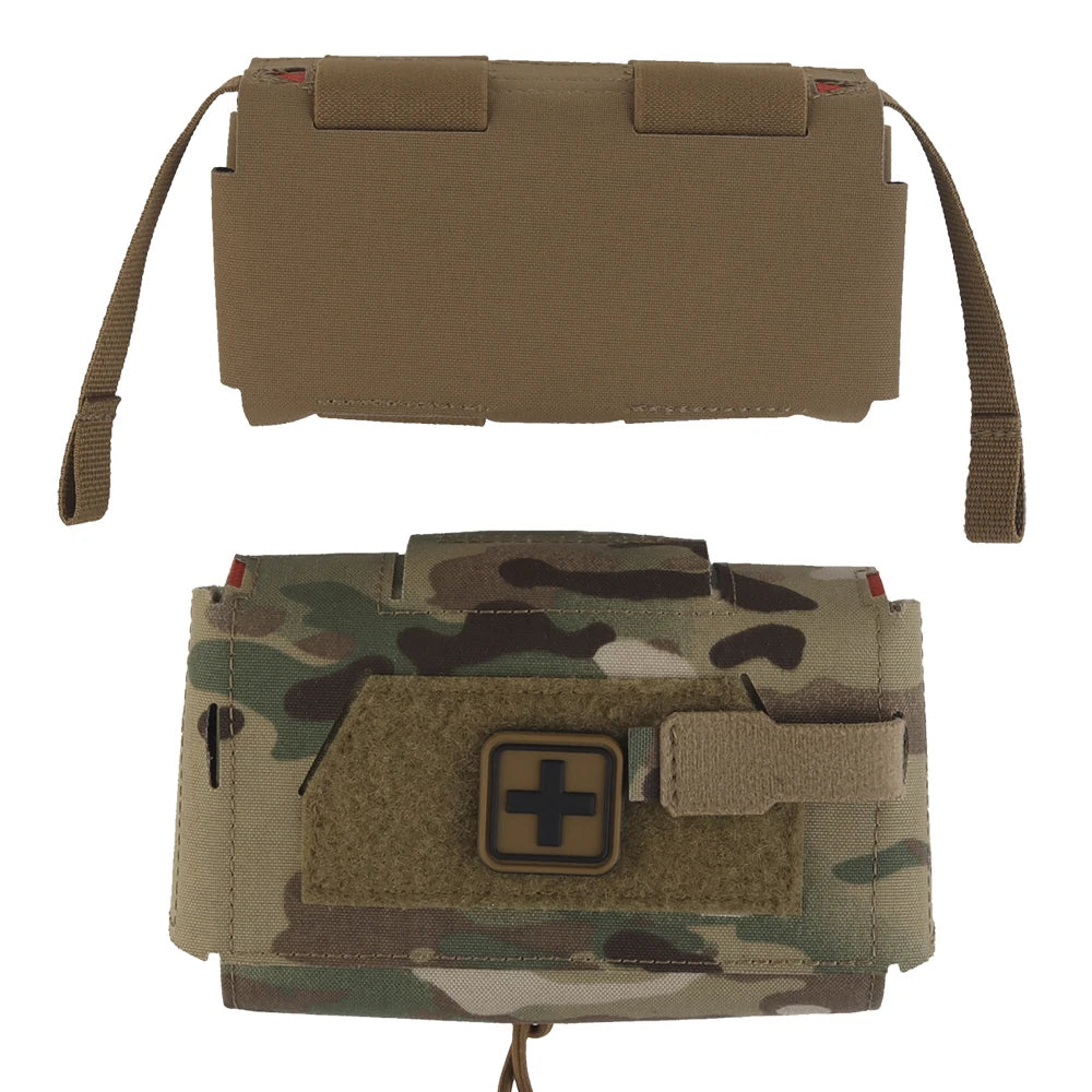 Compact Trauma Pouch V3 Tactical Molle Medical Bag MD2 IFAK Pouch For Airsoft Hunting Plate Carrier Waist Belt Gear