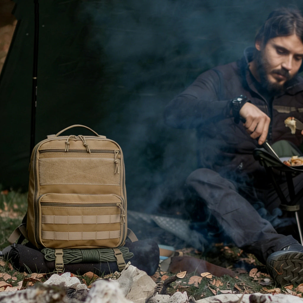 Tactical MOLLE Backpack – Outdoor EDC Backpack – Multi-Functional Tactical Backpack for Cycling, Hiking, and Mountain Biking