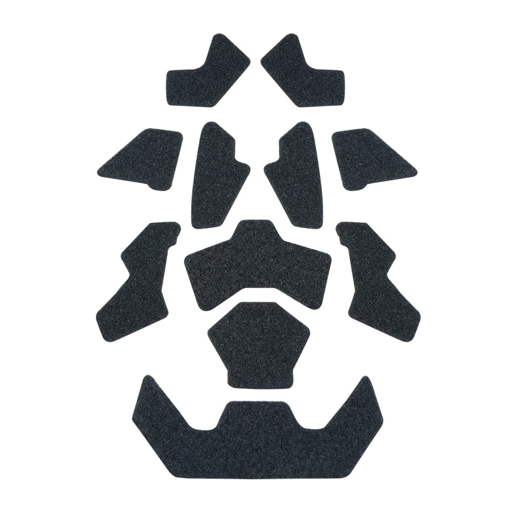 BOOIU Tactical 11 PCS Fast Helmet Magic Sticker Airsoft Helmet Patch Hook For FAST SF High-Cut Tactical Helmet Accessories