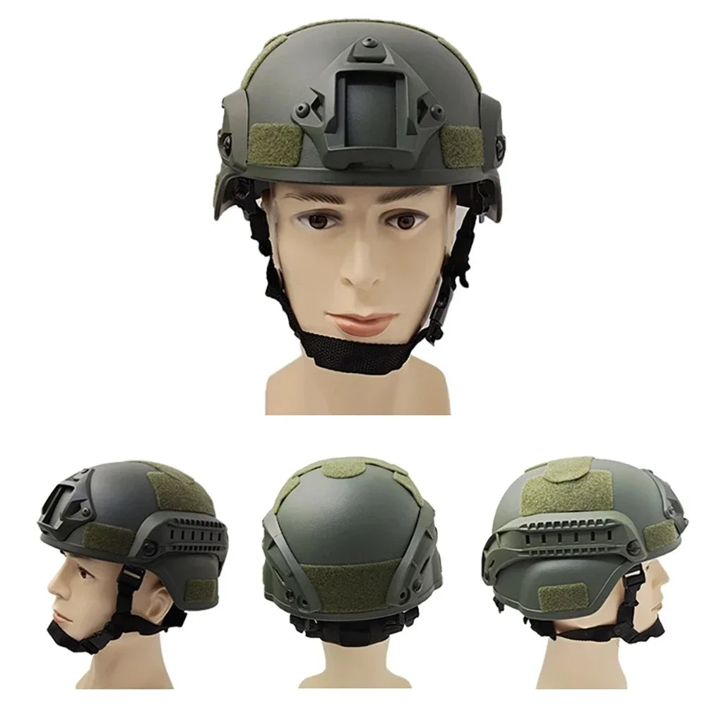 Hot Sell Tactical Helmet Outdoor Helmet Outdoor Hunting War Game Protective Helmet Gear Sports Helmet