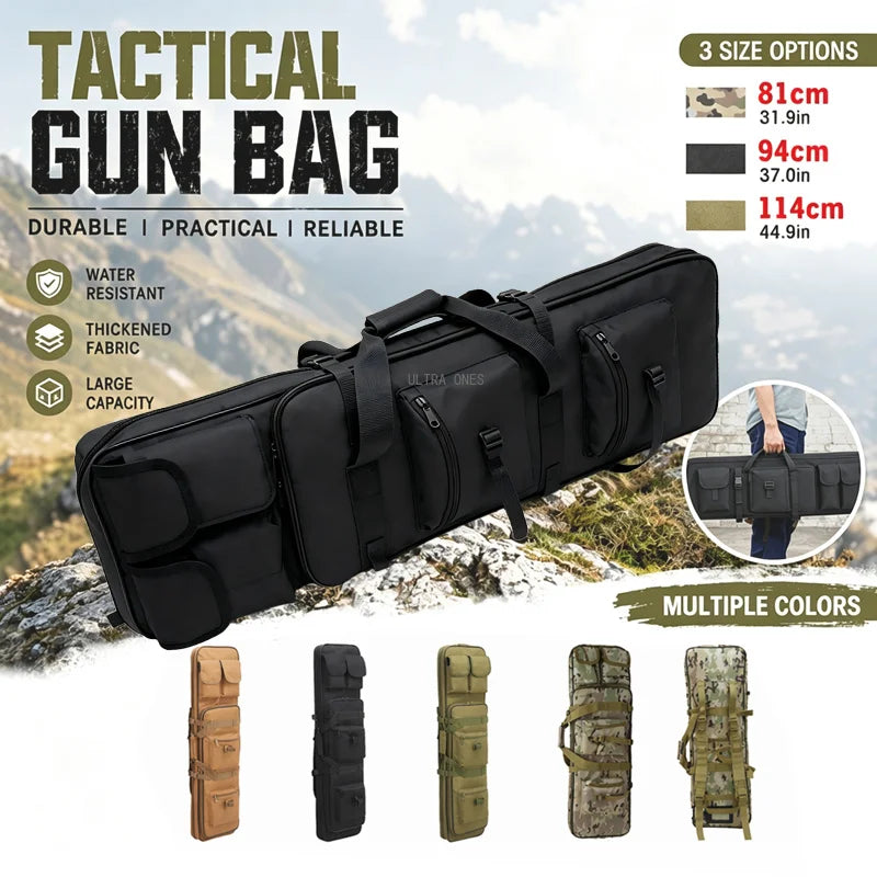 81 94 114 CM Outdoor Hunting Gun Bag Backpack Tactical Shotgun Rifle Square Carry Bag Gun Protection Case Sniper Backpack