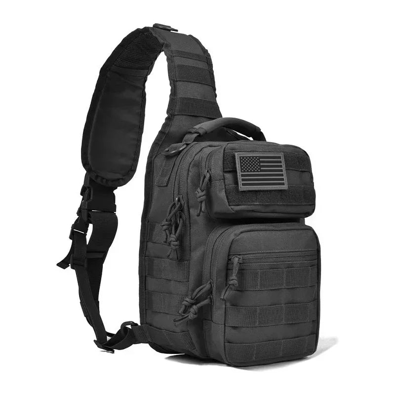 D1-Outdoor Shoulder Bag Rover 1Sling Pack Nylon Backpack Molle Assault Hunting Accessories Diaper Day Pack Small