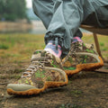 XIANGGUAN men hiking shoes outdoor waterproof hunting shoes camping tactical boots skid wear resistant rock climbing shoes women