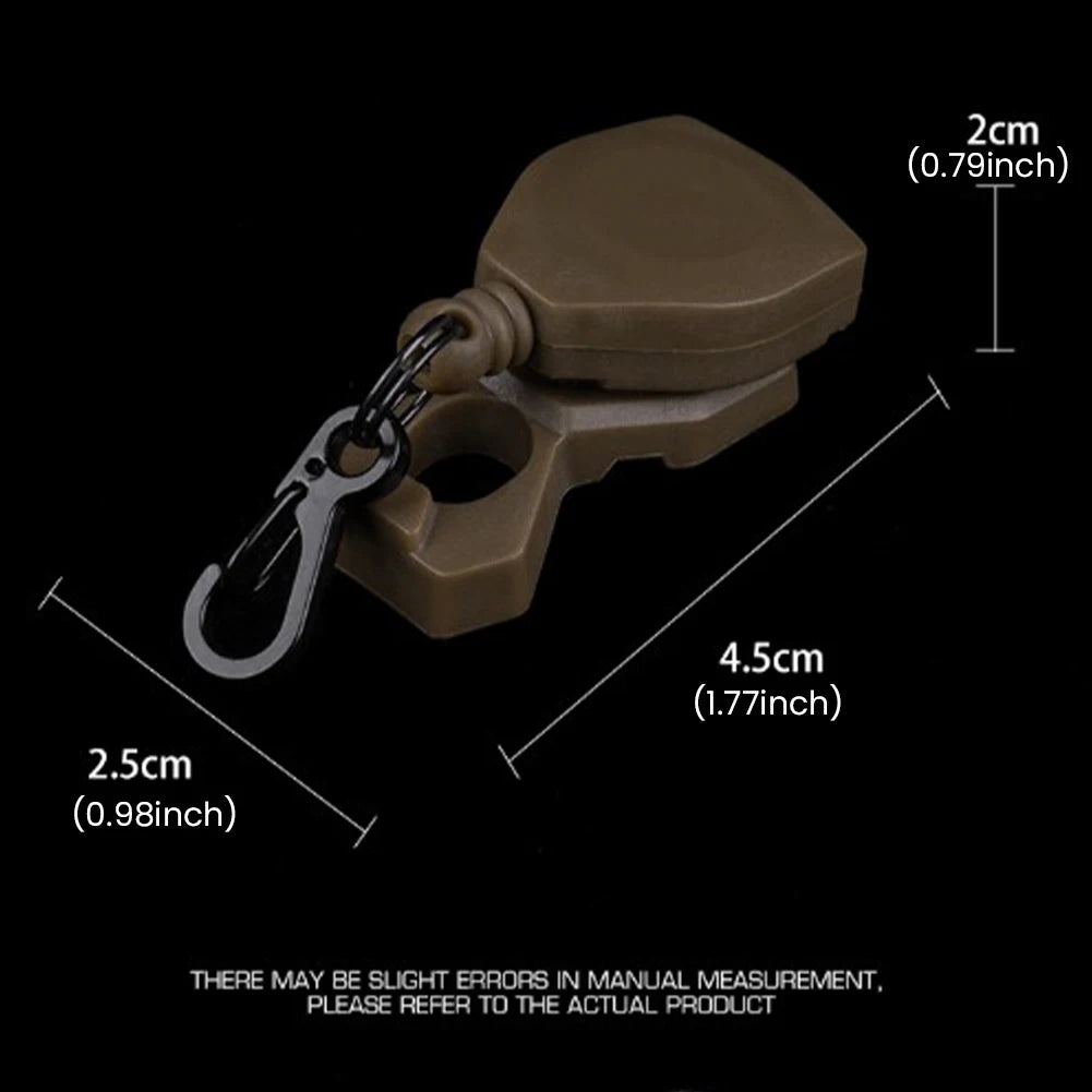 NVG Lanyard Helmet Lanyard 360 Degree Rotation Combat Helmet Strap Night Vision Device Anti-Lost Lanyard for Three Hole Bracket