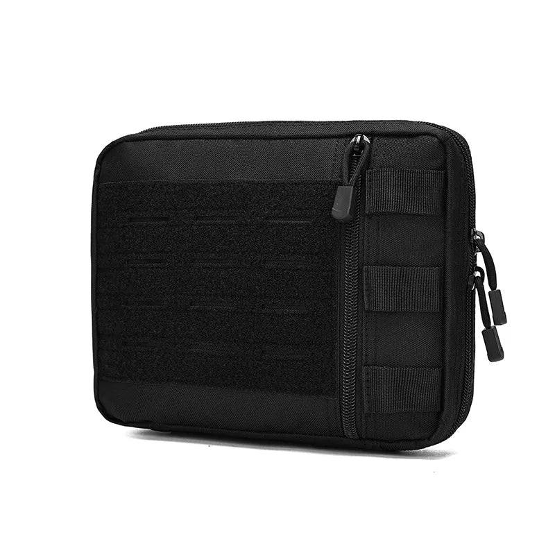 434 Tactical Admin Molle Pouch, Medical EDC EMT Utility Bag Shell Design Attachment Pouches 1000D Nylon Hiking Belt Bags