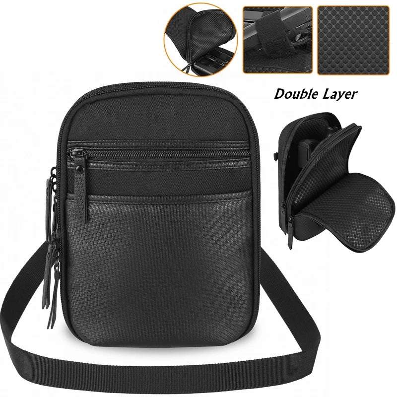 Concealed Carry Gun Bag Gun Cases for Pistols Shoulder Bag Fanny Pack Waist Pocket for Handgun Revolver with Belt Loops