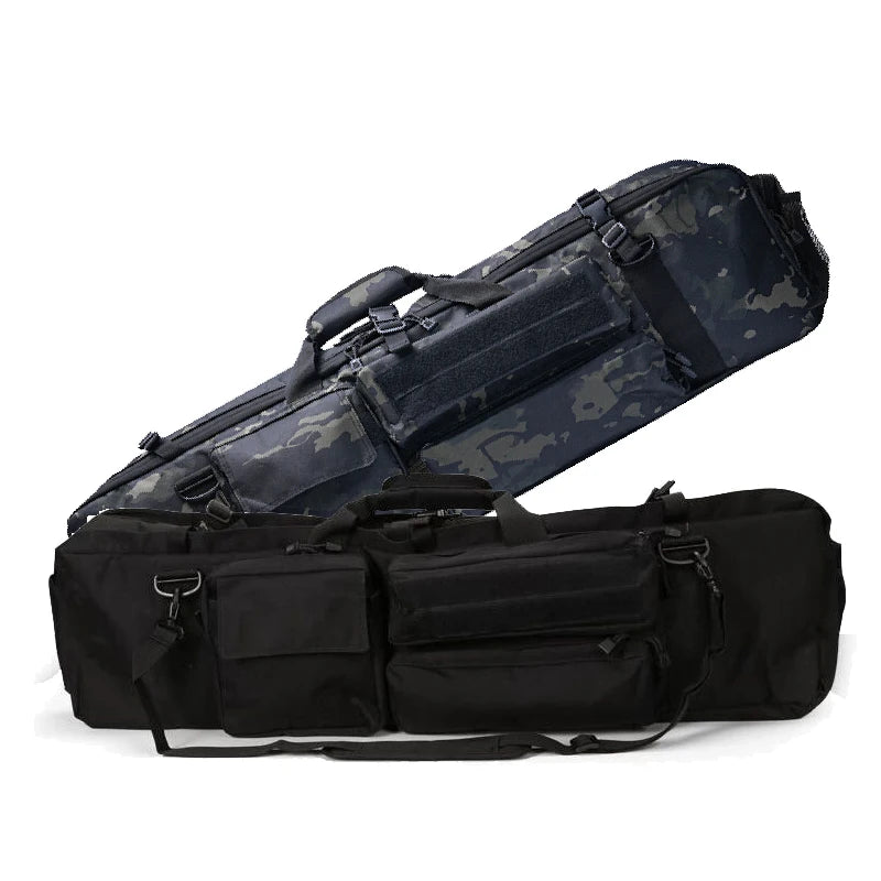 1000D Nylon Tactical Gun Bag Large Outdoor Shoulder Bag for Hunting Heavy Shooting Long Gun Storage Bag
