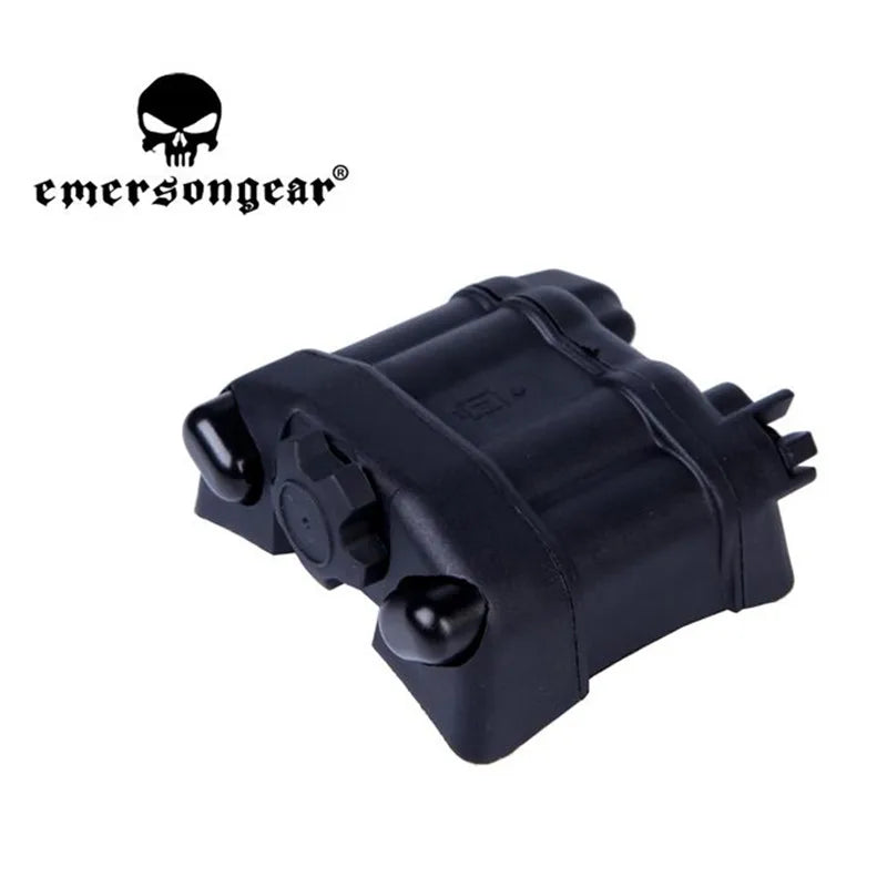 EMERSON PVS-31 NVG Dummy Tactical Helmet Night Vision Goggle Battery Box Case Dummy Model for Helmet BK